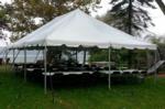 20' x 30' pole tent - 1 piece top